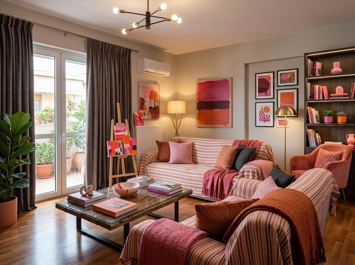 Interior design in Contemporary style — Living Room by GenRoom AI