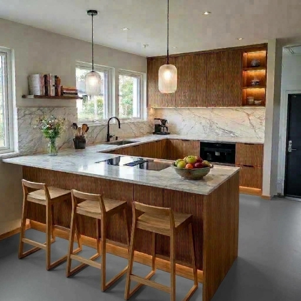 Contemporary Kitchen design — interior photo by GenRoom AI