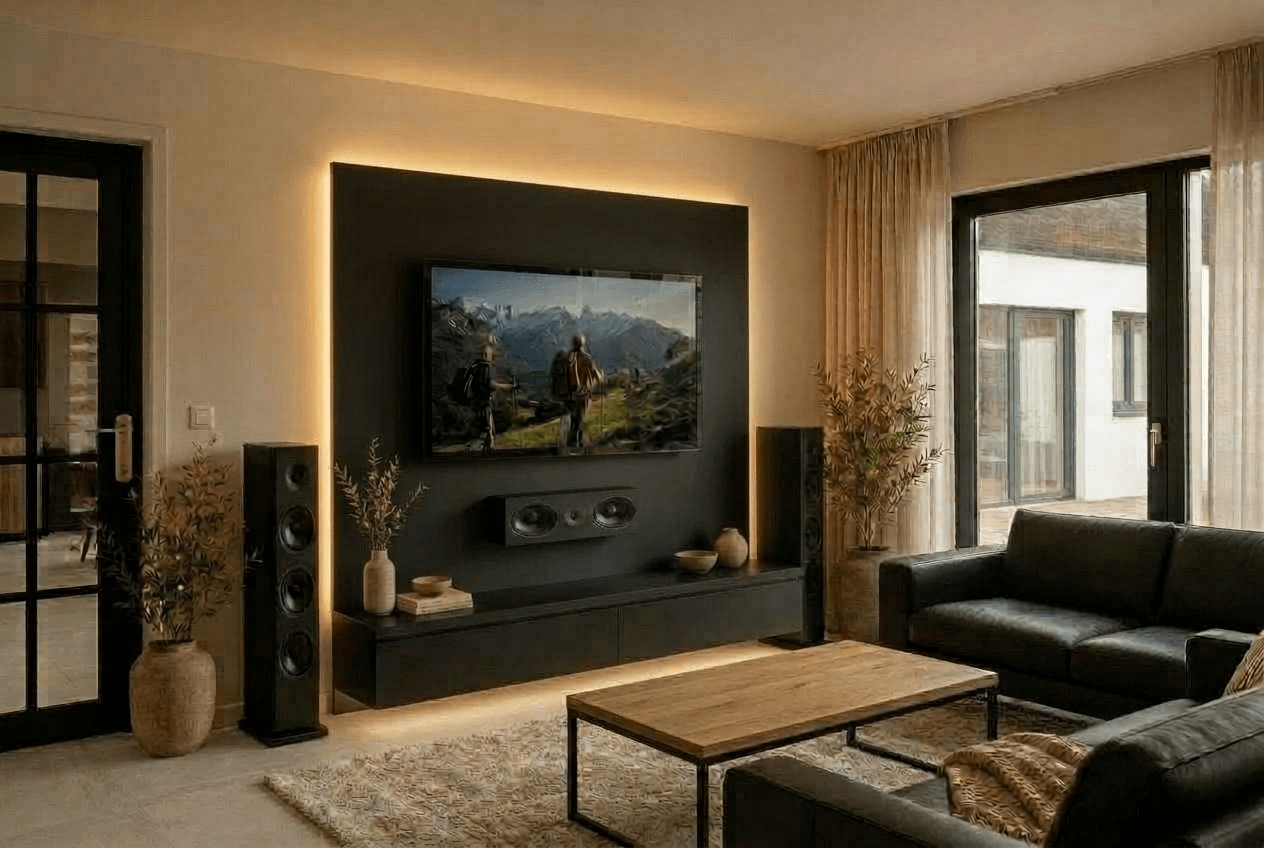 Interior design in Japandi style — Living Room by GenRoom AI