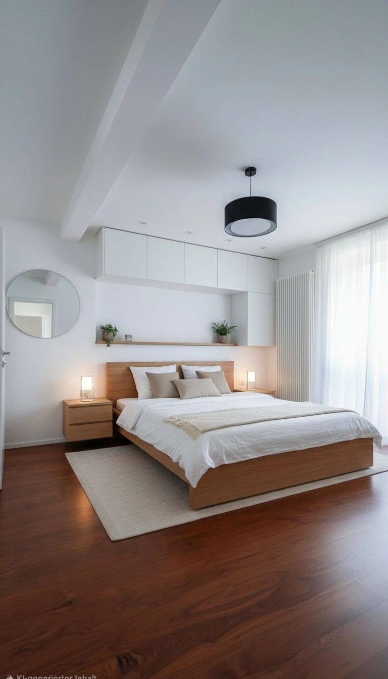 Minimalism Bedroom design — interior photo by GenRoom AI