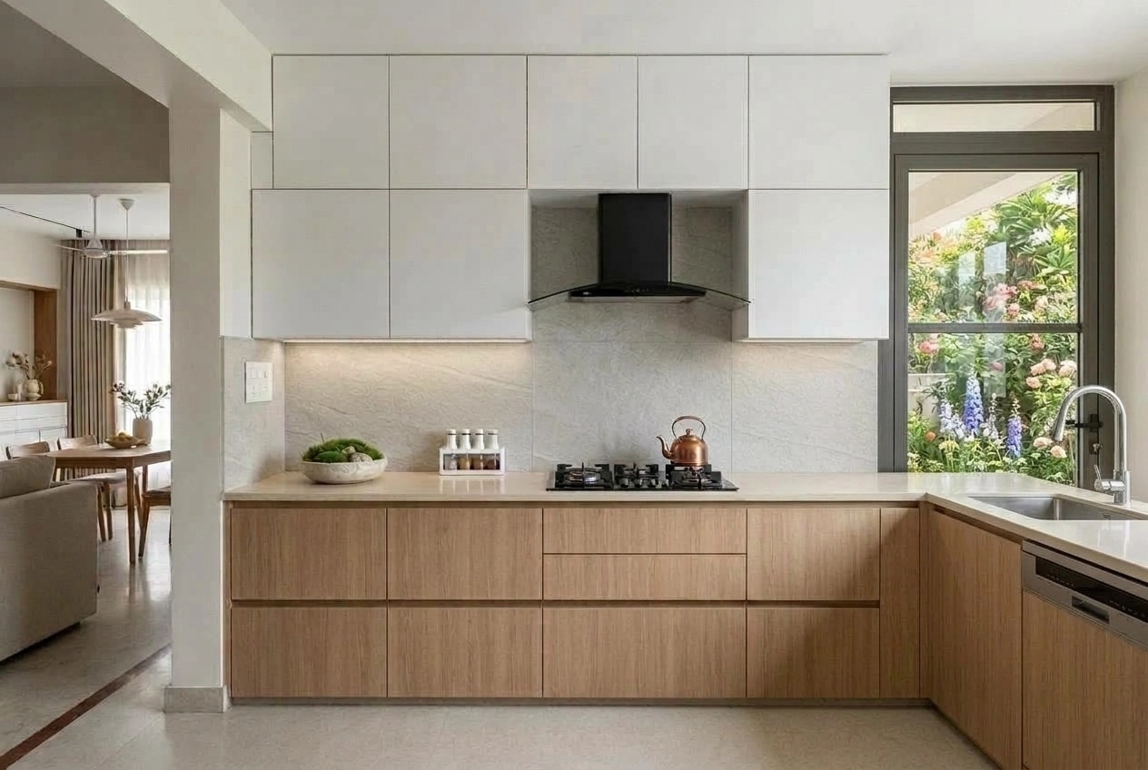 Interior design in Scandinavian style — Kitchen by GenRoom AI