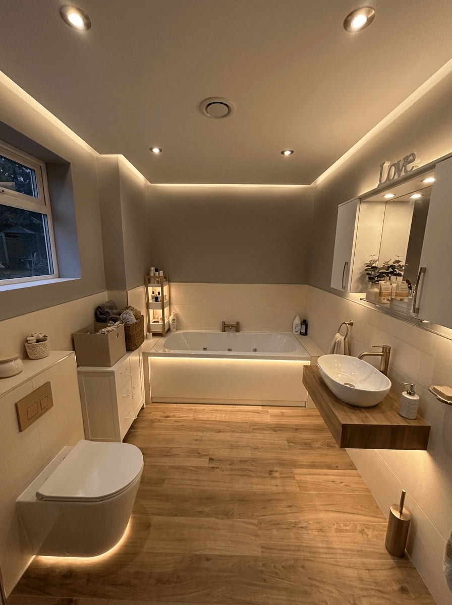 Bathroom interior in no_style style — photo by GenRoom AI