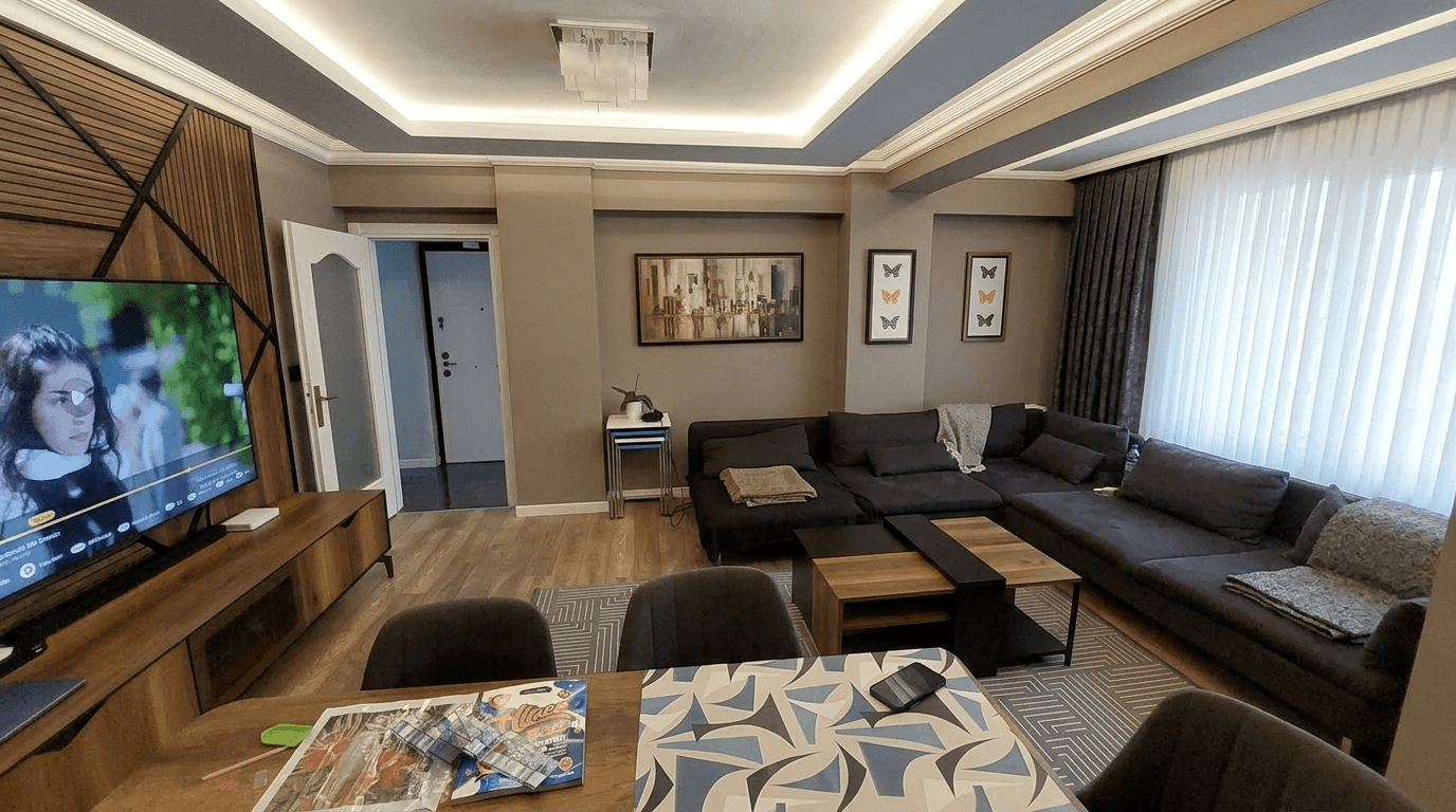 Interior design in Contemporary style — Living Room by GenRoom AI