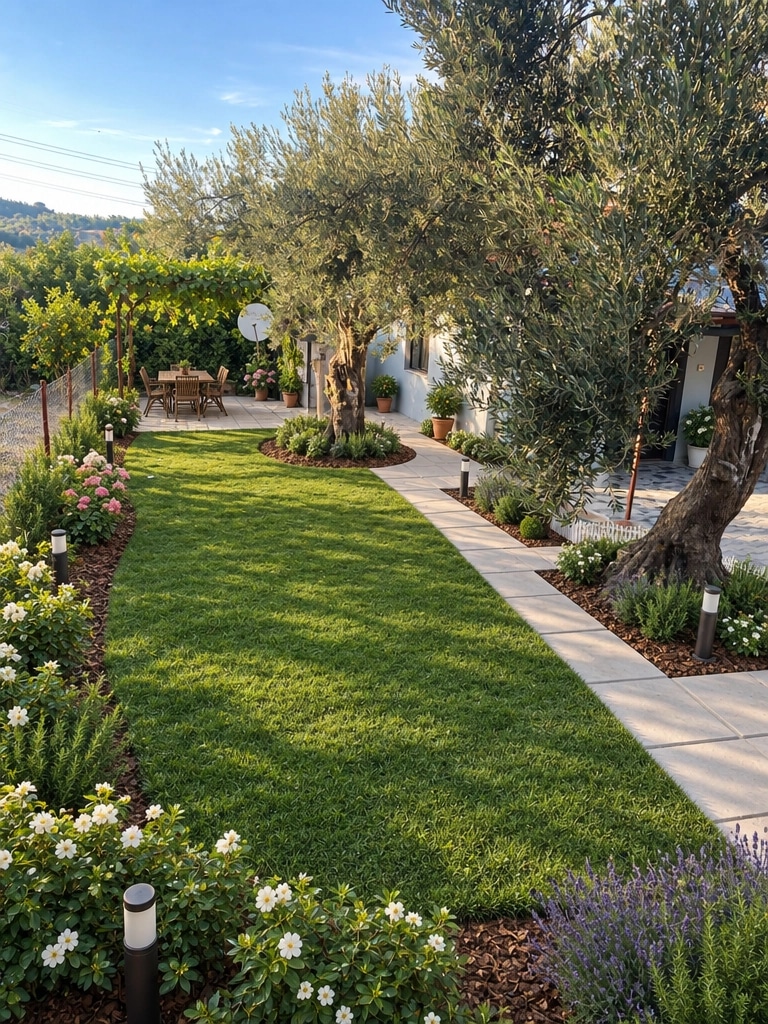 Landscape design in Classic Garden style — Yard by GenRoom AI