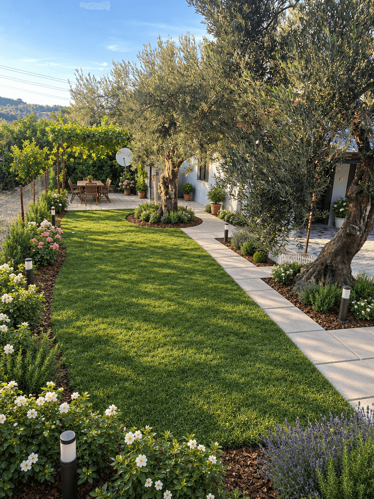 Landscape design in Classic Garden style — Yard by GenRoom AI