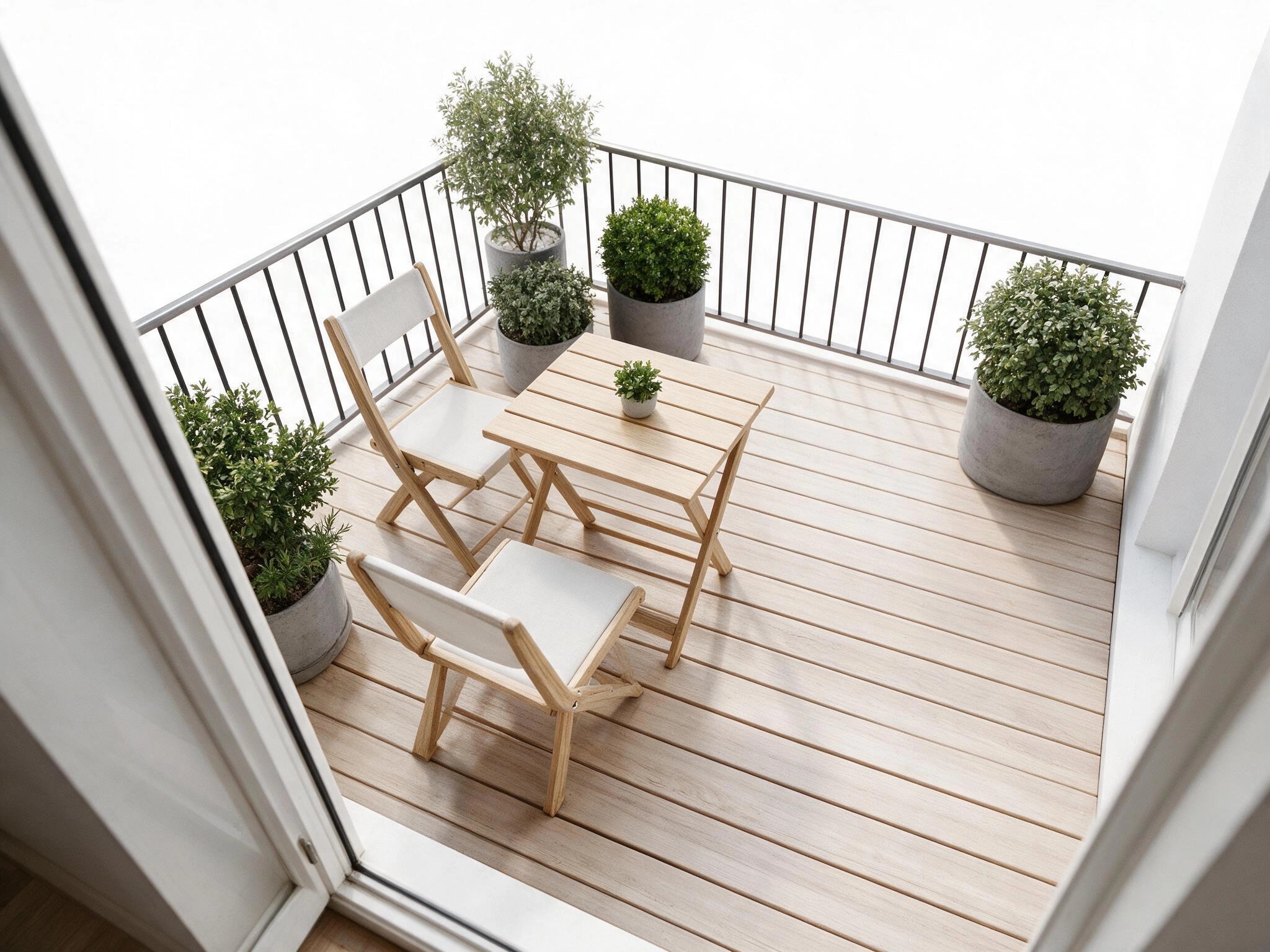 Interiördesign i stilen Scandinavian — terrace av GenRoom AI