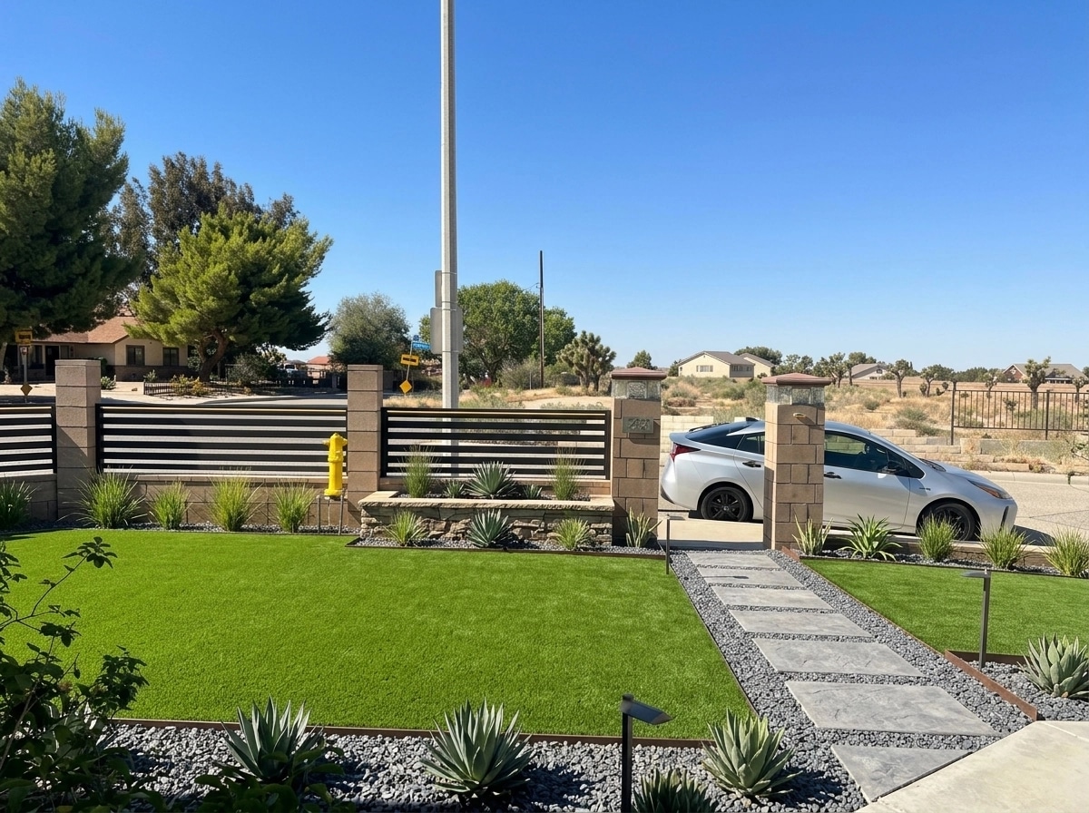 Landscape design in Contemporary Yard style — Yard by GenRoom AI