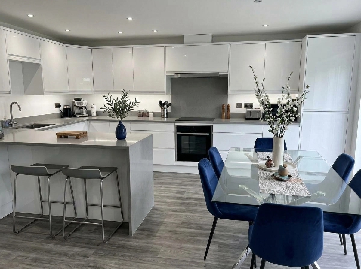 Kitchen interior in no_style style — photo by GenRoom AI
