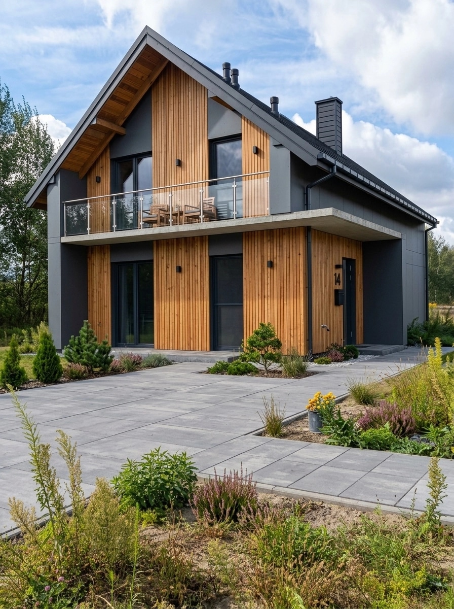 Scandinavian Facade Facade design — facade photo by GenRoom AI