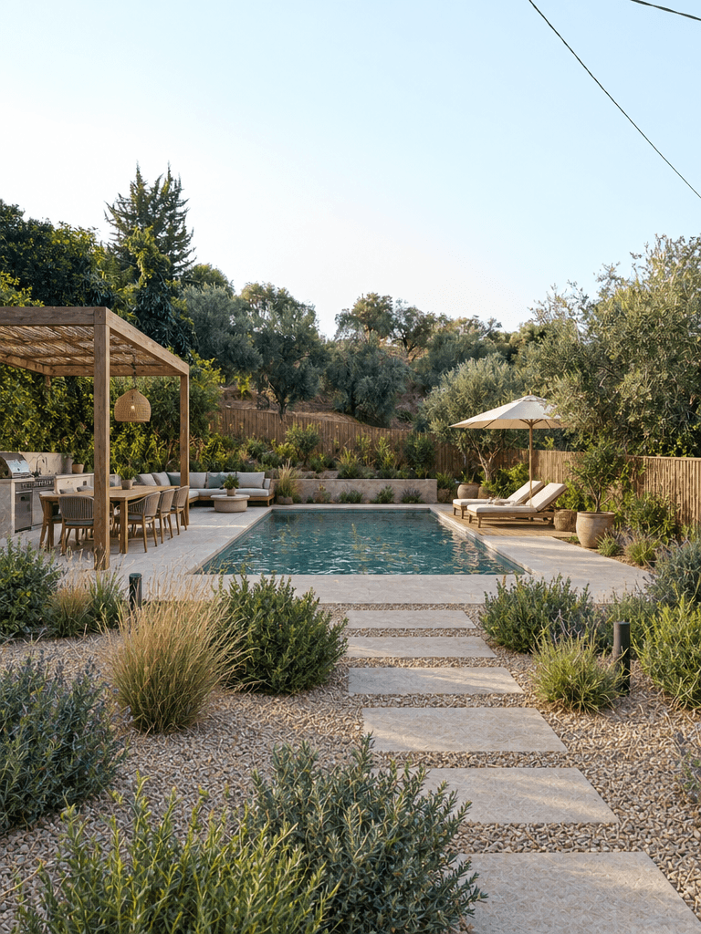 Yard design in no_style style — photo by GenRoom AI