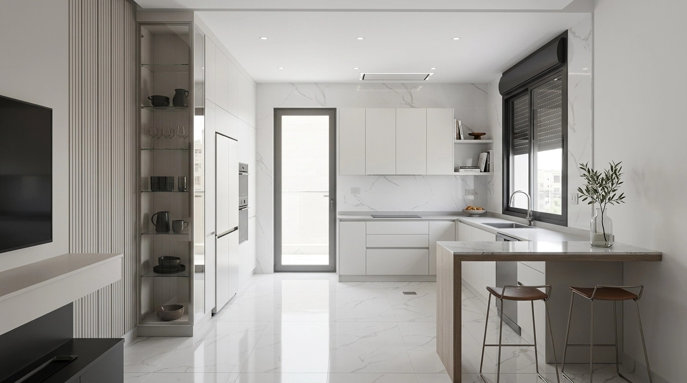 Minimalism Cucina design — interior photo by GenRoom AI