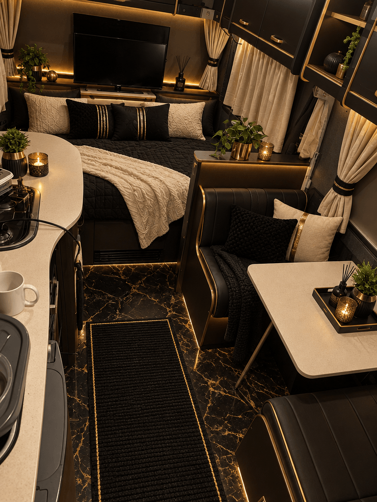 Interior design in Blacktec style — other by GenRoom AI