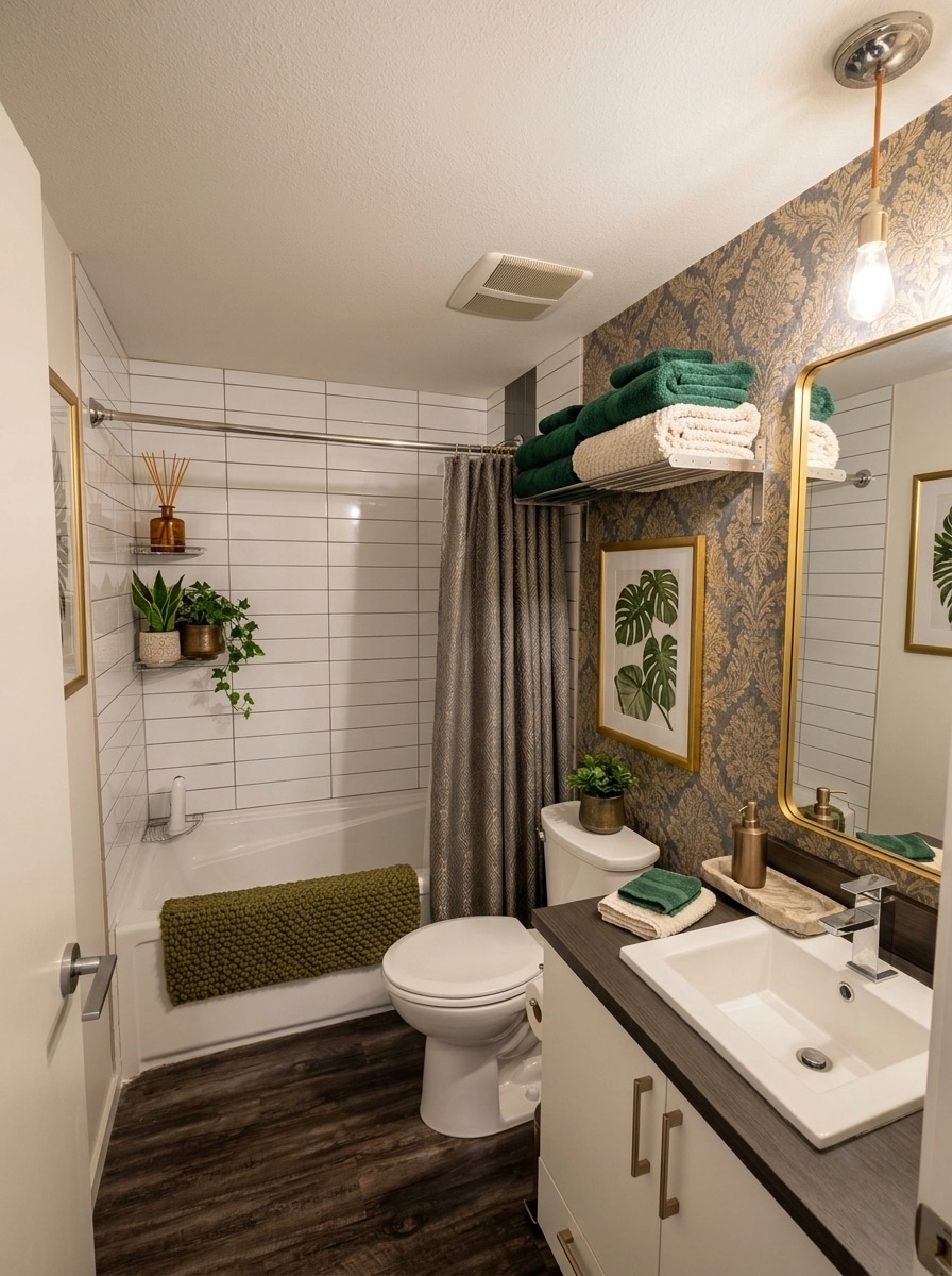 Bathroom interior in no_style style — photo by GenRoom AI