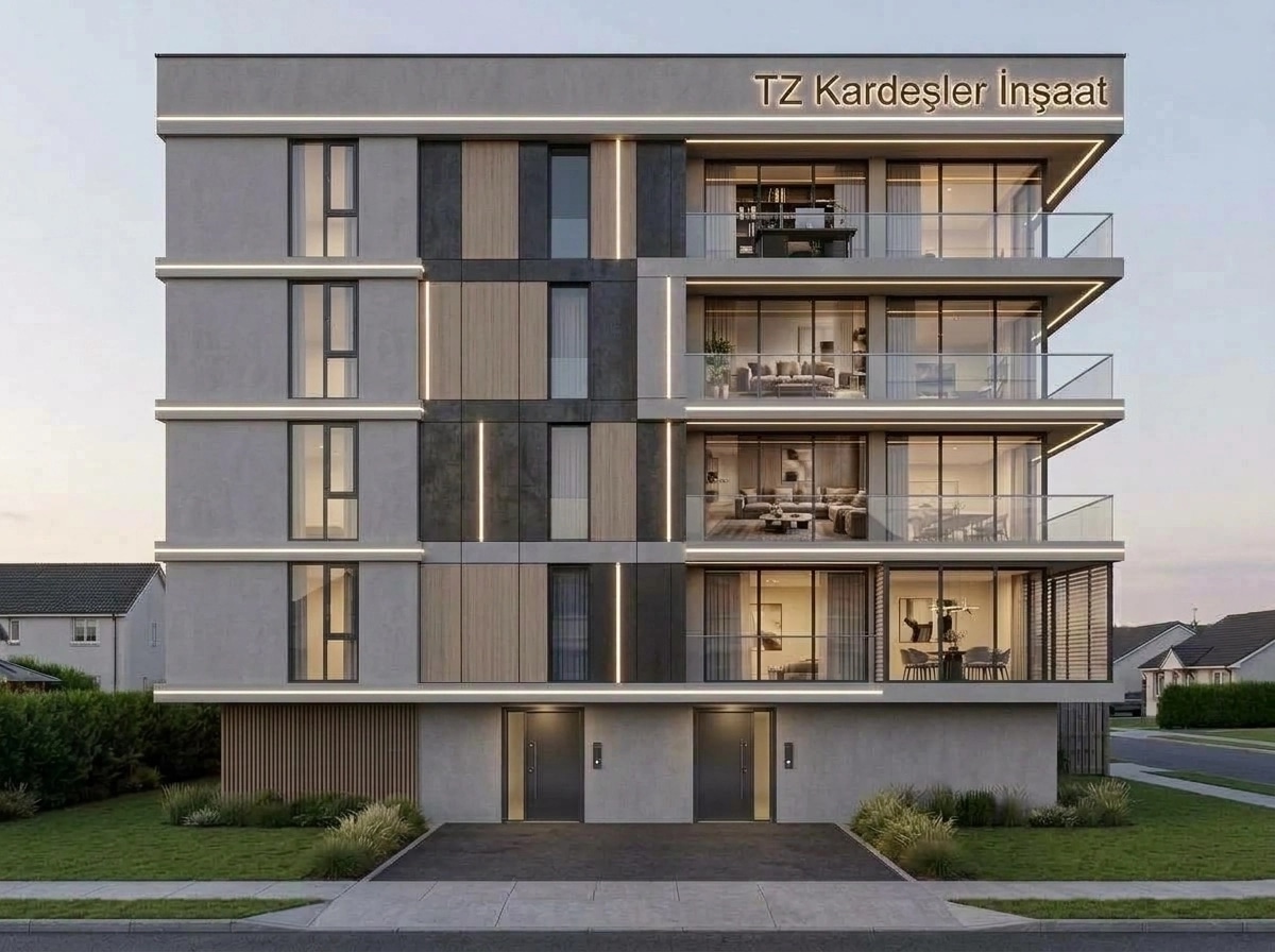 Contemporary Facade Facade design — facade photo by GenRoom AI