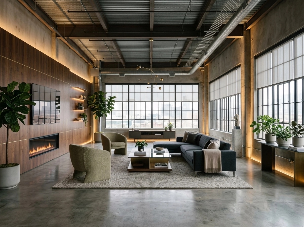 Interior design in Contemporary style — Living Room by GenRoom AI