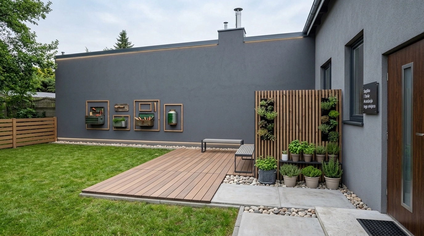 Contemporary Facade Facade design — facade photo by GenRoom AI