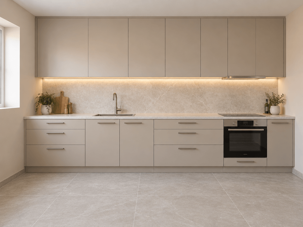 Kitchen interior in no_style style — photo by GenRoom AI