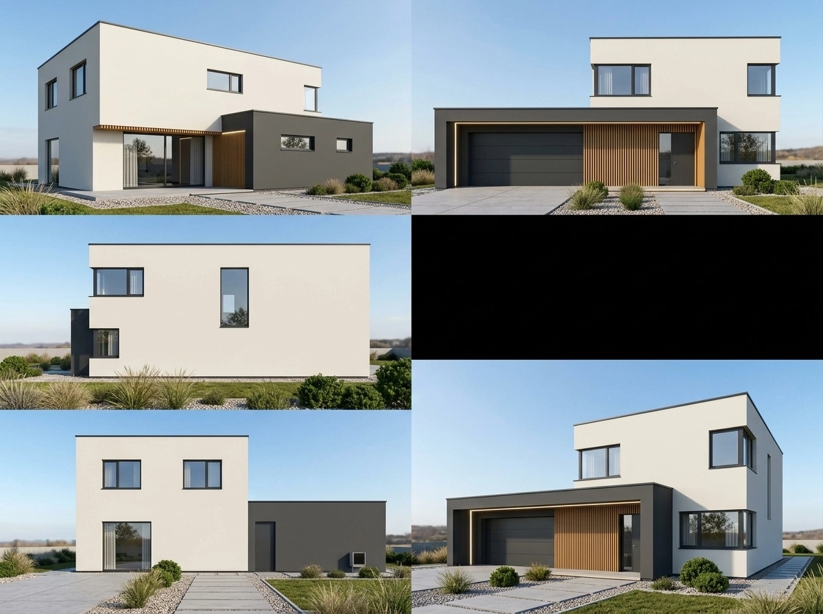 Minimalist Facade Facade design — facade photo by GenRoom AI
