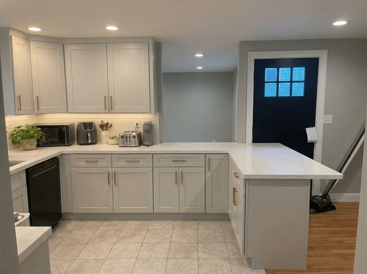 Kitchen interior in no_style style — photo by GenRoom AI