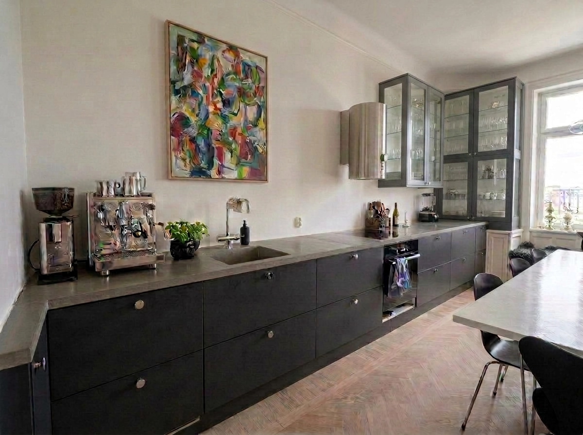 Minimalism Kitchen design — interior photo by GenRoom AI