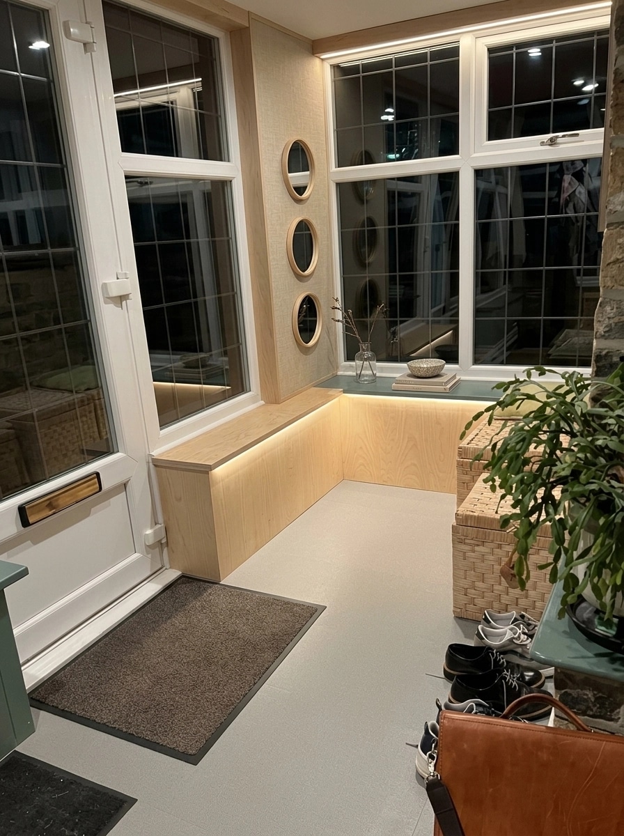 Interieurontwerp in Scandinavian-stijl — Hal door GenRoom AI