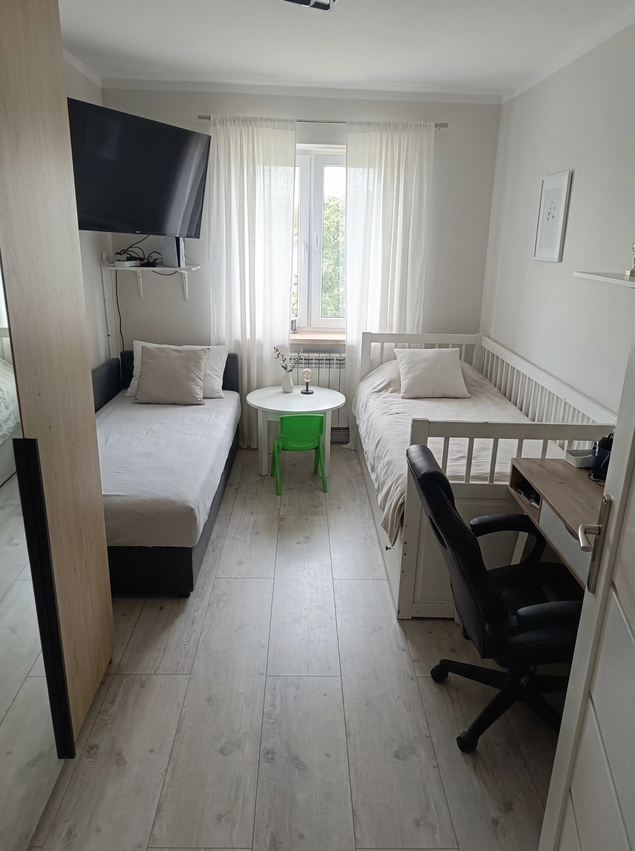 Interior design in Minimalism style — Kids Room by GenRoom AI