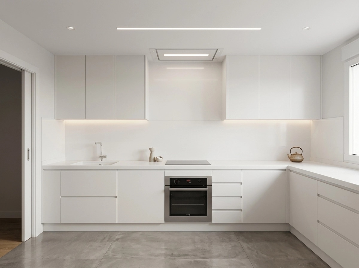 Minimalism Kitchen design — interior photo by GenRoom AI