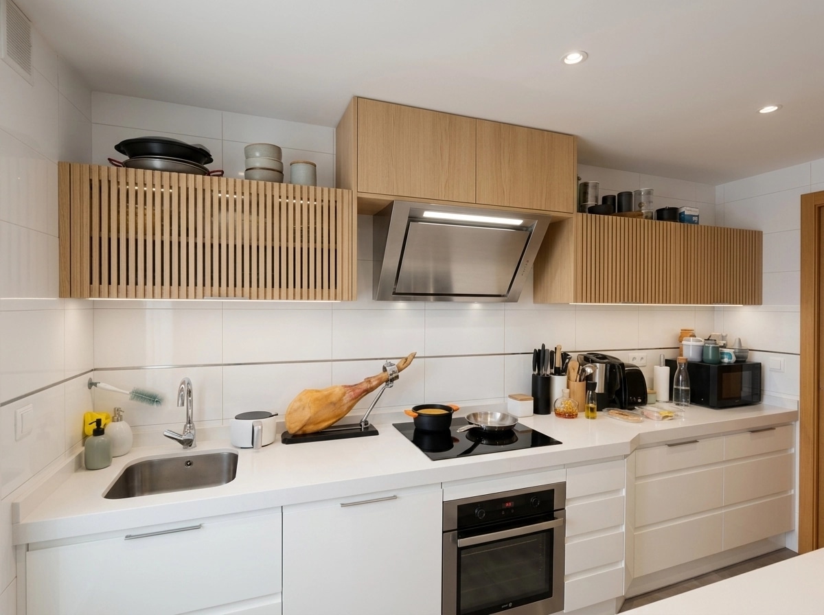 Interior design in Scandinavian style — Kitchen by GenRoom AI