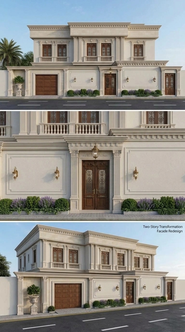 Facade design in Classic Facade style — Facade by GenRoom AI
