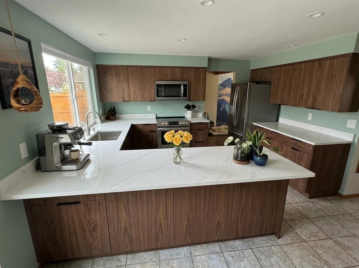Kitchen interior in no_style style — photo by GenRoom AI