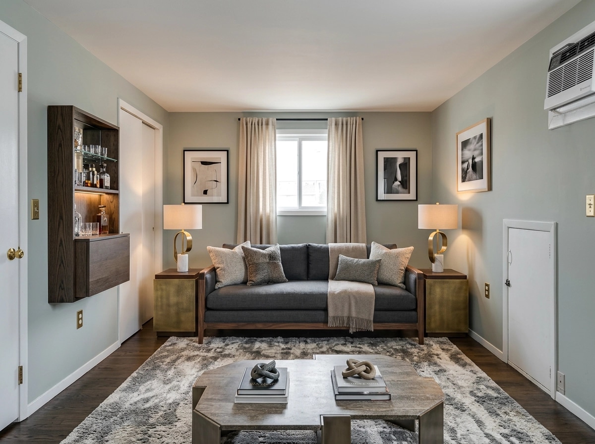 Contemporary Bedroom design — interior photo by GenRoom AI
