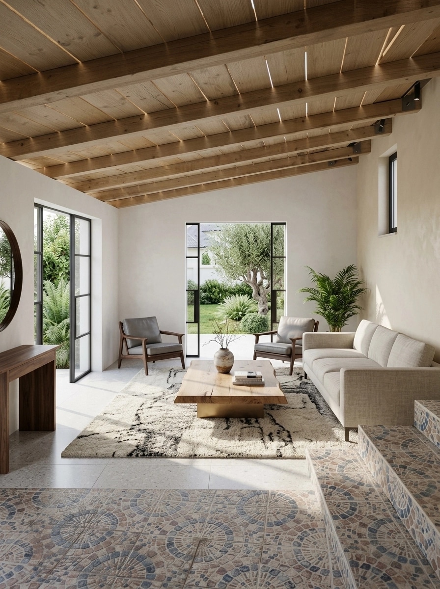 Minimalism Living Room design — interior photo by GenRoom AI
