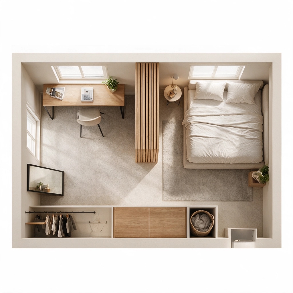 Interior design in Contemporary style — Living Room by GenRoom AI
