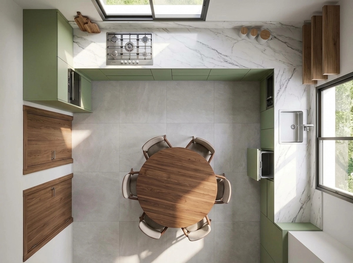 Interior design in Contemporary style — Living Room by GenRoom AI