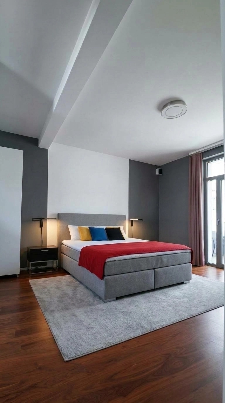 Interior design in Bauhaus style — Bedroom by GenRoom AI