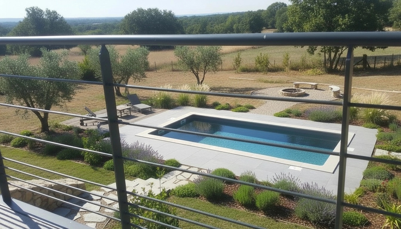 Landscape design in Eco Natural Garden style — Yard by GenRoom AI