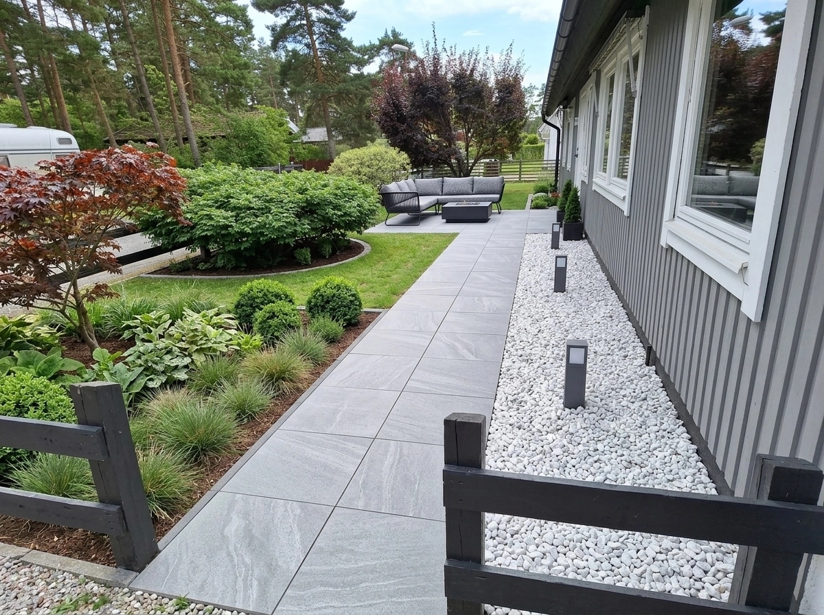 Contemporary Yard Yard design — yard photo by GenRoom AI