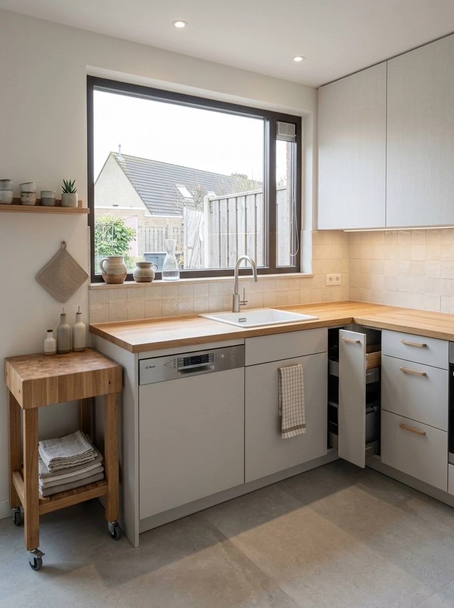 Interior design in Scandinavian style — Kitchen by GenRoom AI
