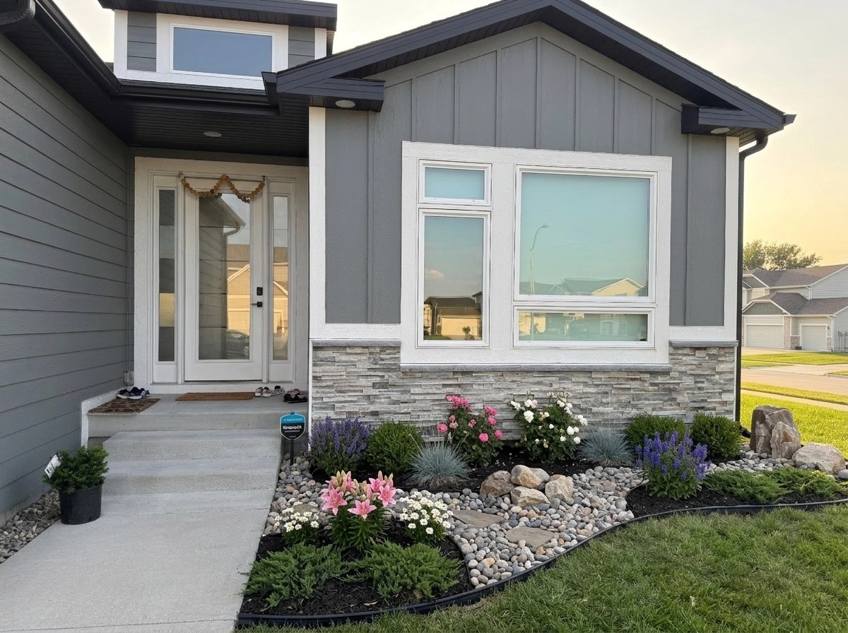 Yard design in no_style style — photo by GenRoom AI
