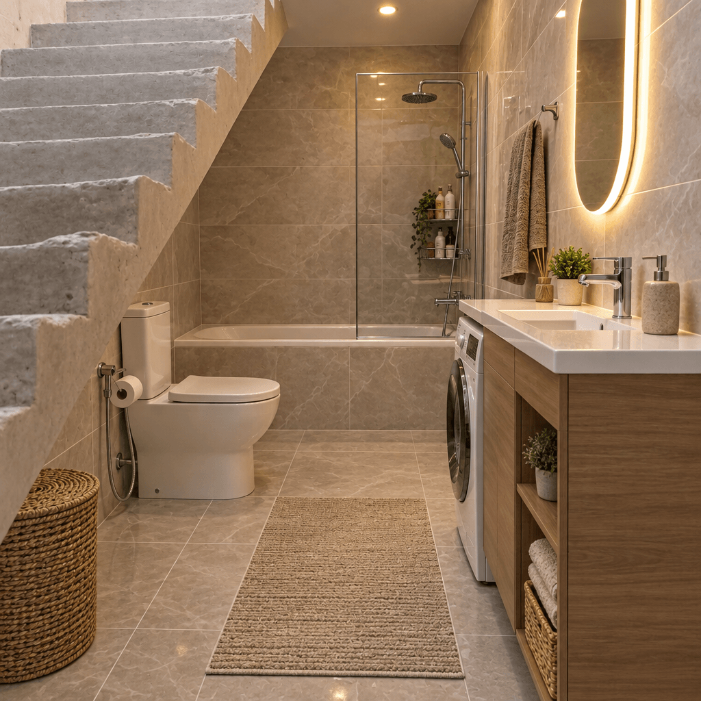 Hallway interior in no_style style — photo by GenRoom AI
