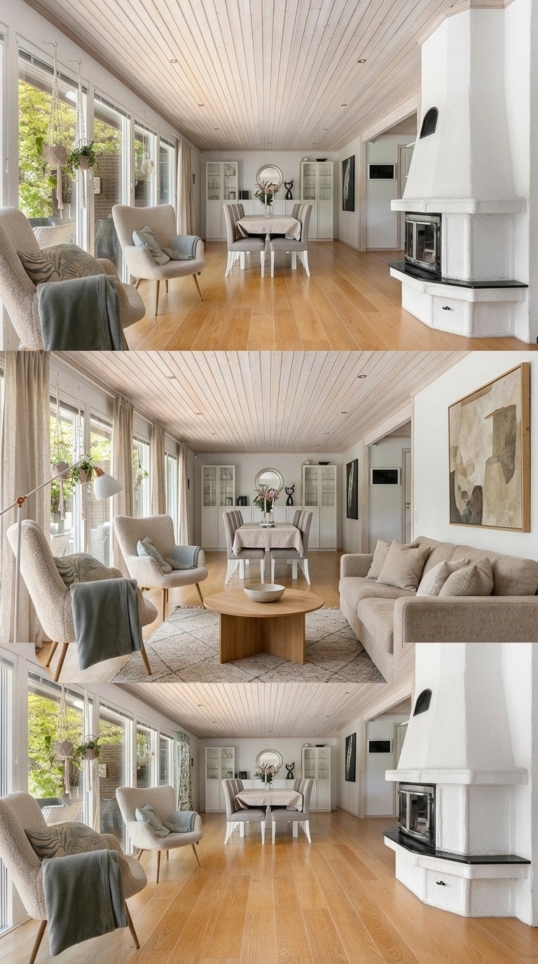 Scandinavian Living Room design — interior photo by GenRoom AI
