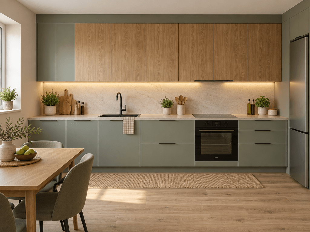 Kitchen interior in no_style style — photo by GenRoom AI