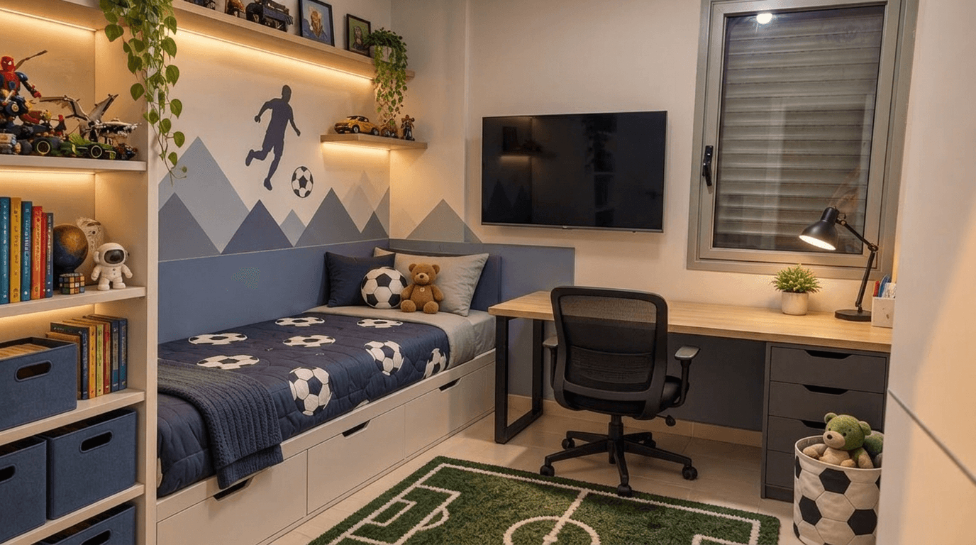 Office interior in no_style style — photo by GenRoom AI