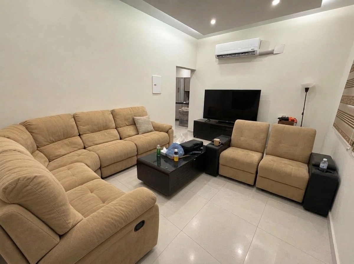 Interior design in Contemporary style — Living Room by GenRoom AI