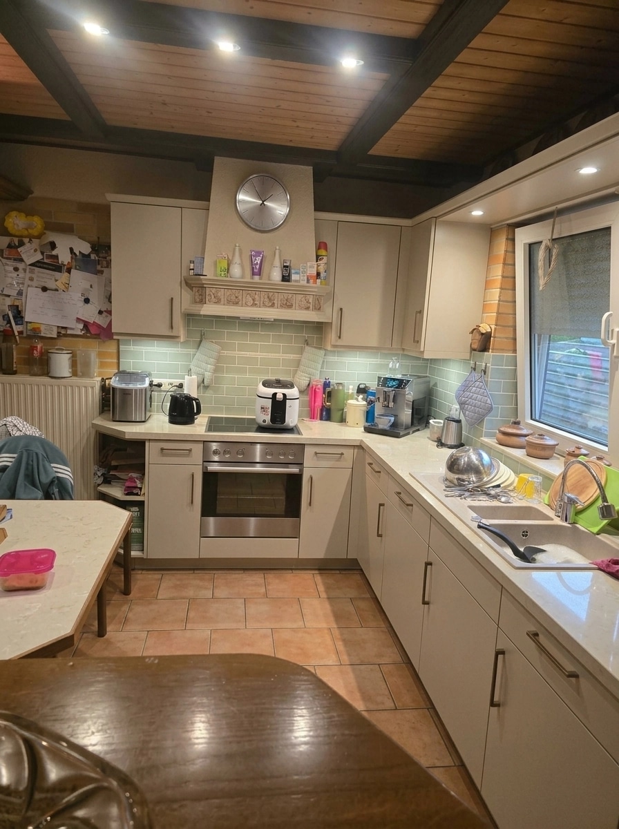 Kitchen interior in no_style style — photo by GenRoom AI