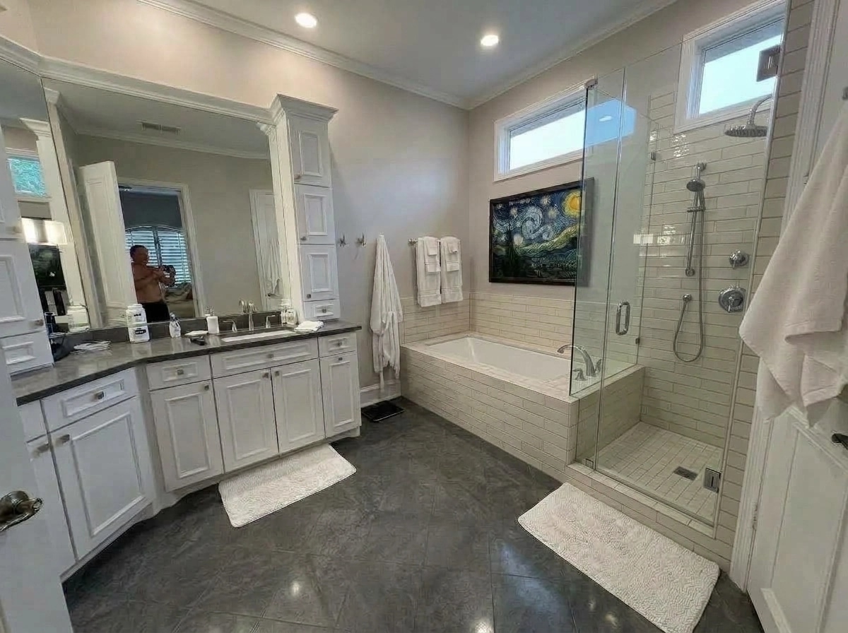 Bathroom interior in no_style style — photo by GenRoom AI