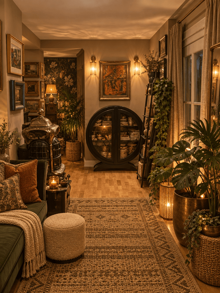 Hallway interior in no_style style — photo by GenRoom AI