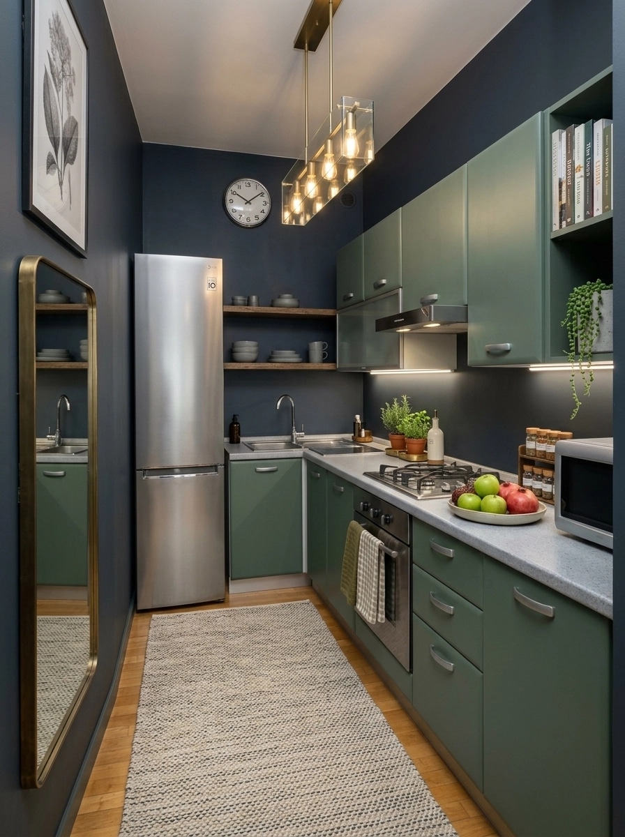 Minimalism Kitchen design — interior photo by GenRoom AI