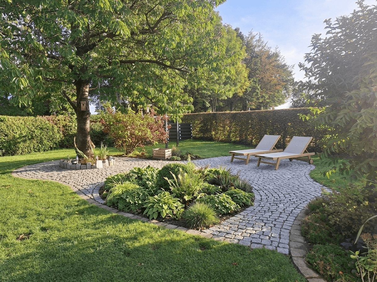 Yard design in no_style style — photo by GenRoom AI