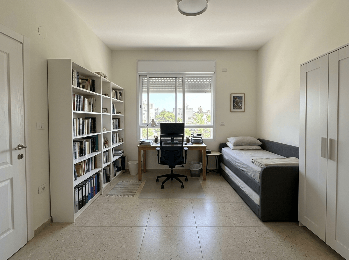 Office interior in no_style style — photo by GenRoom AI